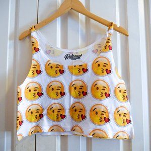 Emoji crop top